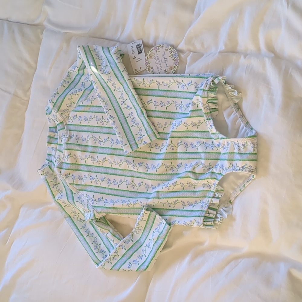 NWT Edgehill Collection Girls Swimsuit 5T